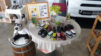 終了 新タントの店舗演出 その３ 鳥取ダイハツ販売株式会社