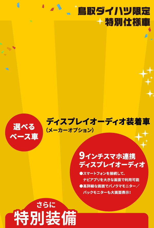 鳥取ダイハツ限定 特別仕様車